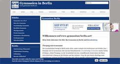 Desktop Screenshot of gymnasium-berlin.net